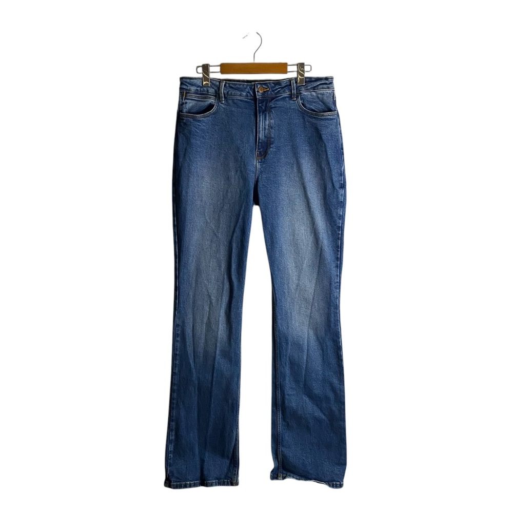 Wrangler Women's Medium Indigo High Rise Bold Denim Boot Cut Jean